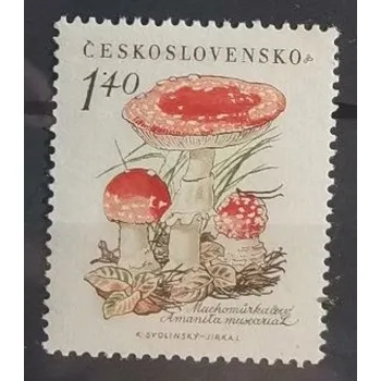 Sběratelství Známka ČSR, 1,40Kčs, Pof.1021**