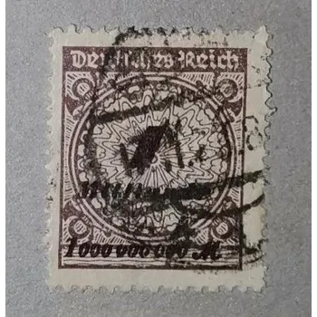 Sběratelství Známka Německo, Reich, 1Bi.Mk., Mi.325#