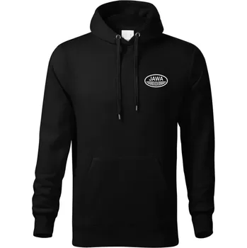 Pánská mikina Mikina JAWA 3MK - černá / XL / bílá