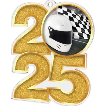 Poháry Bauer Akrylátová medaile MDA2025M17 | Motorsport