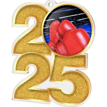 Poháry Bauer Akrylátová medaile MDA2025M25 | Bojová umění