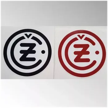 Samolepicí dekorace na vozidlo Samolepka Čezeta ČZ - červená