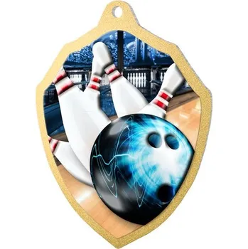 Poháry Bauer Kovová medaile MDM02M08 | Bowling