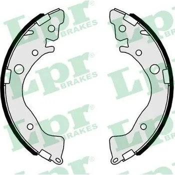 Brzdová čelist Sada brzdových čelistí LPR 01079