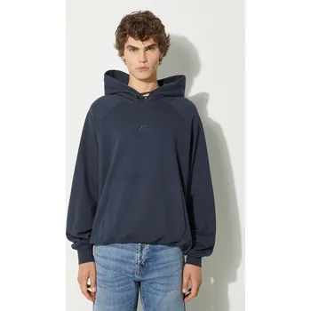 Pánské oblečení Bavlněná mikina Vans Premium Classics LX Hoodie Fleece, XL, námořnická modř, 59X