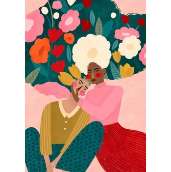 Plakát Plakát, Obraz - Sisterhood Florals