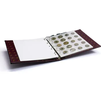 Album NUMIS Classic Leuchtturm s kazetou Barva: Vínová (5 listů)