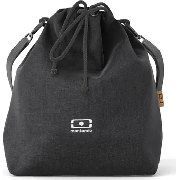 Termobox MonBento, Taška na svačinový box FRESH | černá