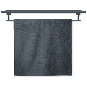 Plážová osuška GRANADA 104x180 cm antracitová