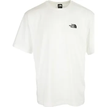 Pánské tričko Tričko pánské THE NORTH FACE M S/S ESSENTIAL OVERSIZ TNF WHITE XL - XL