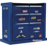 Step2 Prádelník 80 x 80 x 41,3 cm modrý