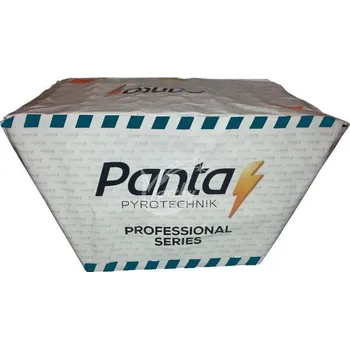 Zábavní pyrotechnika Panta Kompakt PS - Silver Cracling Palm \"FAN\" 49 ran - ohňostroj a pyrotechnika na jedno zapálení