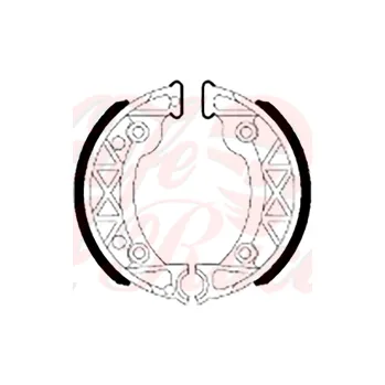 Brzda pro motocykl Brzdové čelisti FERODO FSB 902 A