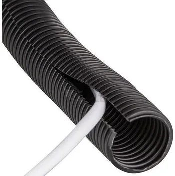 Síťový kabel Chránička na kabel - husí krk 42,5mm s podélným řezem