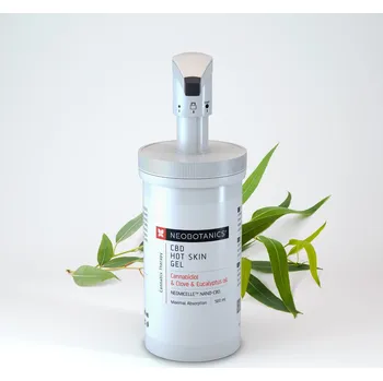 Masážní přípravek Neobotanics CBD Hot Skin Gel hřejivý gel s hřebíčkem a eukalyptem 100 ml - 500ml