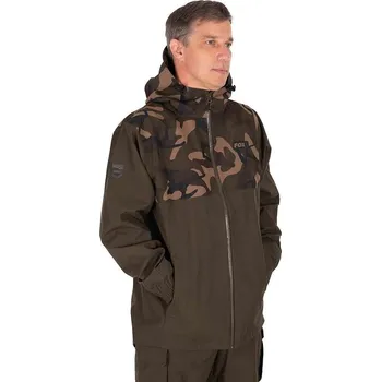 Rybářské oblečení FOX - Bunda RS25K Khaki Camo Std Jacket, vel. XXXXL