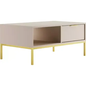 Konferenční stolek Konferenční stolek Austin 100 cm kašmír/zlatá