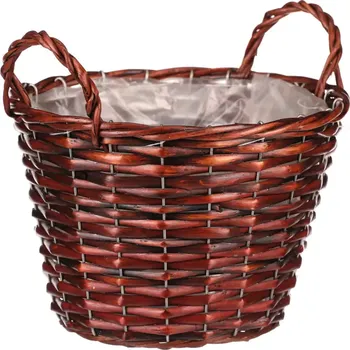 Květináč Obal proutěný OV4043 BR-DK - SLEVA 3% s kodem radost25