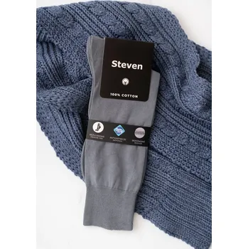 Pánské ponožky Pánské ponožky 8A0P % Bavlna 510HTP Steven, šedá 44-46 i170_AR004042A