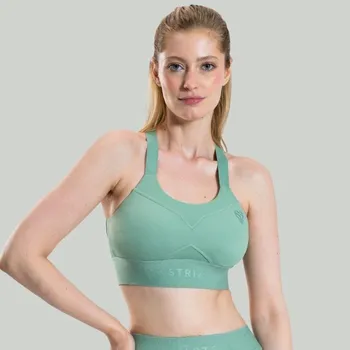 Dámské spodní prádlo GymBeam Sportovní podprsenka Nebula Agave - STRIX Velikost: L, Barva: zelená