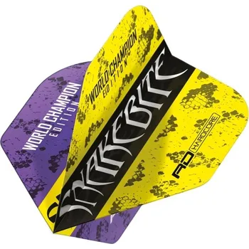 Letky Red Dragon Peter Wright Purple & Yellow YIN YANG Standard