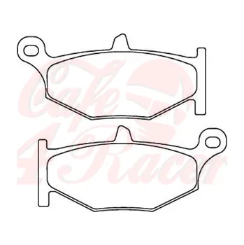 Brzdová destička Spékané brzdové destičky FERODO FDB 2213 ST