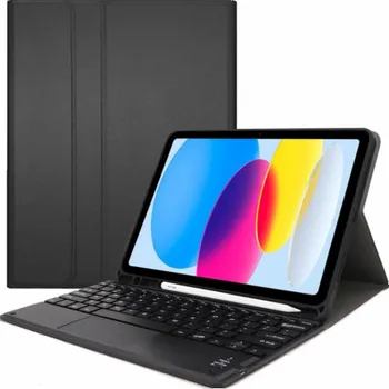 Pouzdro na tablet Strado pouzdro s klávesnicí touchpad pro Apple iPad 10.9 22 TPIP22 (černá) Universal