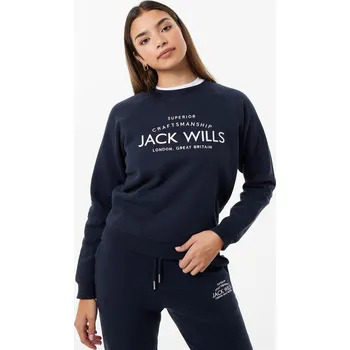 Dámská mikina Mikina Jack Wills Navy 1037297 4 (3XS)