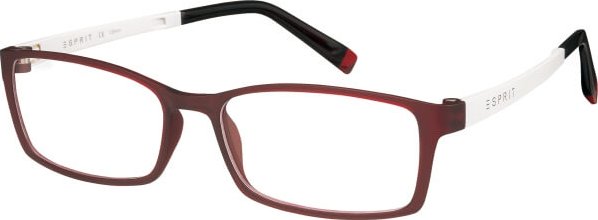 Esprit 17422 červená mat, stranice bílá mat 517