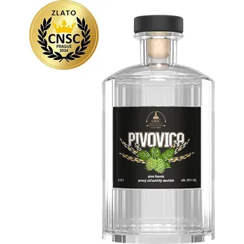 Pálenka GRIČ Pivovica 50% 0,75 l