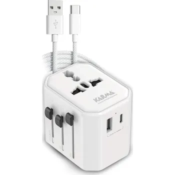 CC9600USBC cestovní adaptér