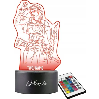 Lampička Plexido vícebarevná Noční lampa