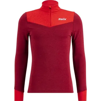 Swix mikina Dynamic Half Zip 2025/2026 Červená XXL Pánské
