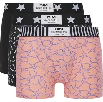 Boxerky Pánské boxerky DIM 3 pack D0C6D/AA8