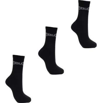 Oblečení a móda Ponožky Everlast Black 1020726 Ladies 4-8