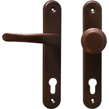 Dveřní kování GAMAR Kování MICHAELA klika+koule, vložka 90, kov, měděná