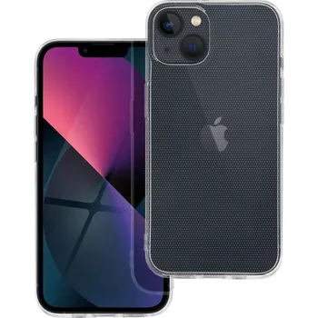 Pouzdro na mobilní telefon OEM Pouzdro CLEAR CASE 2mm BULK (big hole) APPLE IPHONE 13