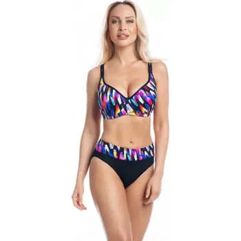 Dámské plavky Fany K11/01 - plavkové kalhotky Fantasy, 3XL, černá