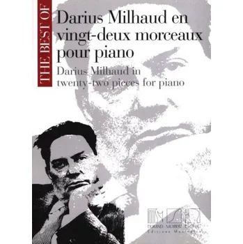 Best of Darius Milhaud (noty na klavír)