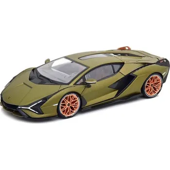 autíčko Bburago Lamborghibi Sián FKP 37 (gold) 1:18