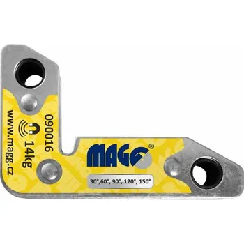 MAGG Úhlový magnet pravoúhlý, nosnost 14 kg