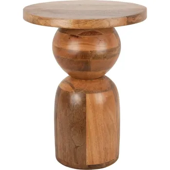 Toaletní stolek Present time Dřevěný odkládací stolek Daya 35 cm