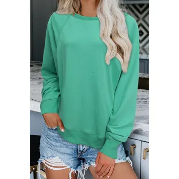 Dámská mikina OMG Dámská mikina bez zapínání Tenloie mátová XXL