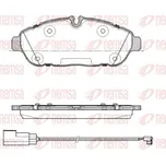 Sada brzdových destiček, kotoučová brzda REMSA 1931.01