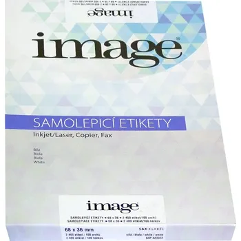 Samolepící etiketa Samolepicí etikety SK label Image A4 68 x 36 - 100 listů