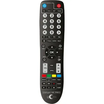 UCLAN Denys v3, USTYM 4K PRO - kompatibilní značkový dálkový ovladač General