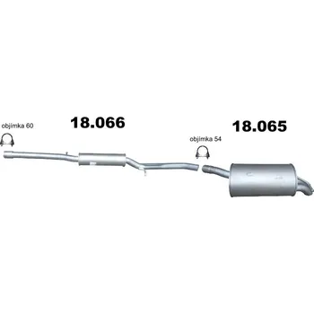Turbodmychadlo Výfuk ŠKODA OCTAVIA 4x4 1.9TDi (1.8T, 2.0i), 2001-2004, montážní sada/komplet