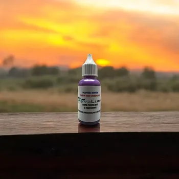 RYVALURES-PLASTISOL COLOR FLUO UV DARK ORCHID 30ML. (BARVA DO TEKUTÉ GUMY FLUO UV DARK ORCHID 30ML.)