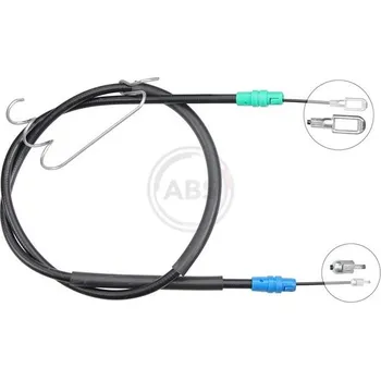 Lanko parkovací brzdy Tažné lanko, parkovací brzda A.B.S. K13853