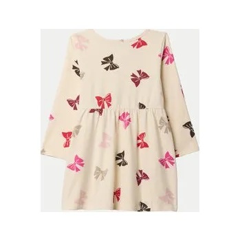 Dámské šaty Gap Každodenní šaty 646806 Béžová Regular Fit 4Y